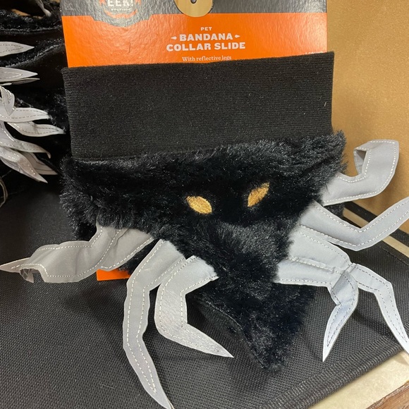 Halloween Bat Bandanna Collar slide - Picture 9 of 13